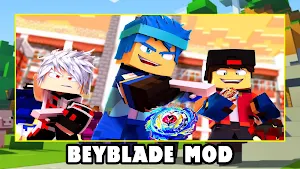 Beyblade Mod for MInecraft PE Screenshot 0
