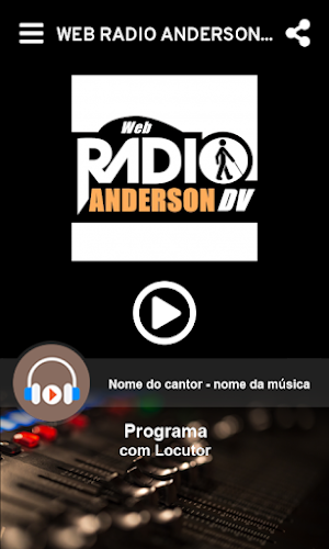 WEB RÁDIO ANDERSON DV Screenshot 0