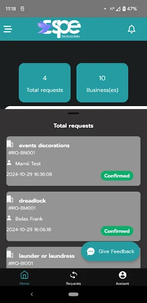 Espe Provider Screenshot 2