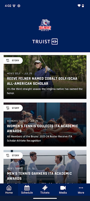 Belmont Bruins Screenshot 0