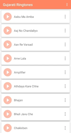 Gujarati Ringtones Screenshot 2
