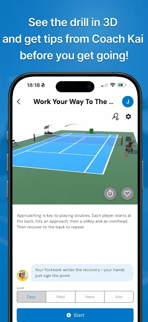 Kai Tennis Screenshot 3