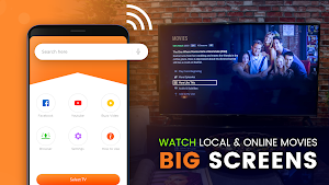 Cast to TV: Mirror Screen: Chromecast, TV cast Screenshot 0