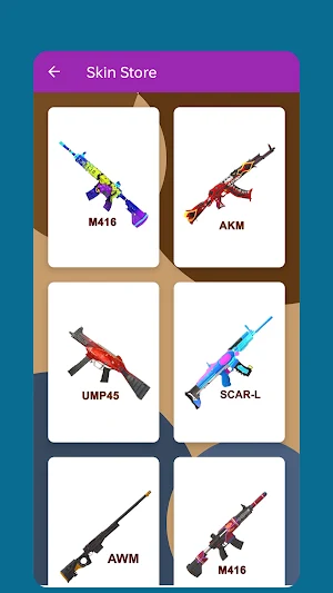 pubg gun skin Screenshot 1
