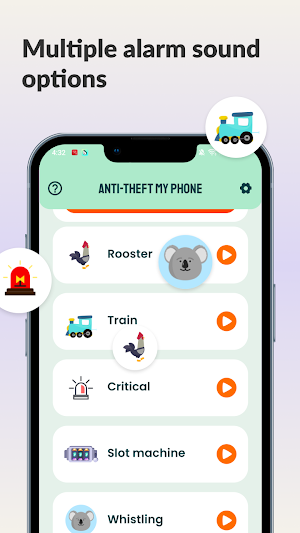 Phone anti-theft device Screenshot 0