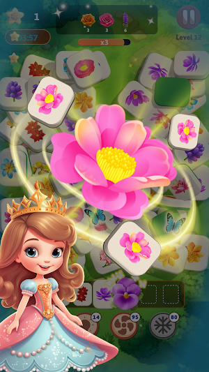 Flower Quest Triple Match Screenshot 1