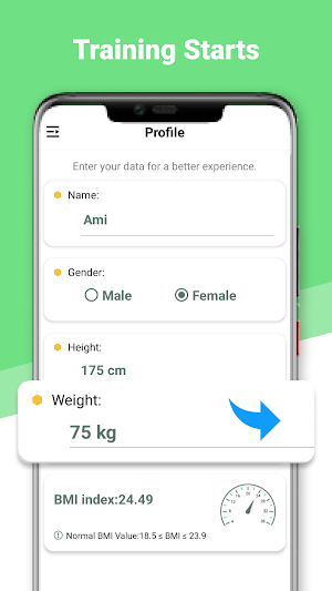 FemFitness Journey Screenshot 3