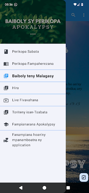 Baiboly sy perikopa Apokalypsy Screenshot 1