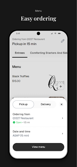Q1227 Restaurant Screenshot 2