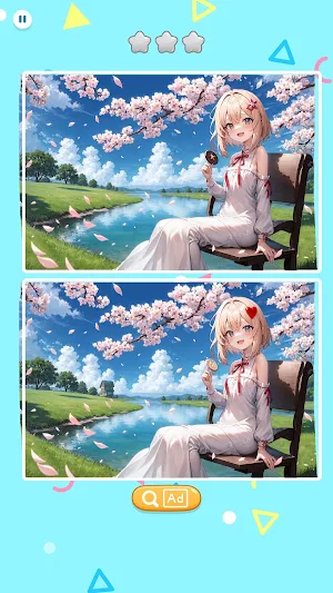 3D Anime Spot the Difference Screenshot 2