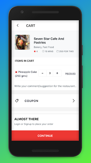 Foodizm - Food Delivery Servic Screenshot 2