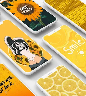 Yellow Wallpaper Screenshot 1