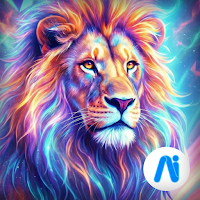 Lion Art: AI Photo Generator