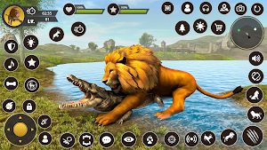 Lion Game 3d Wild Animal Games Screenshot 0