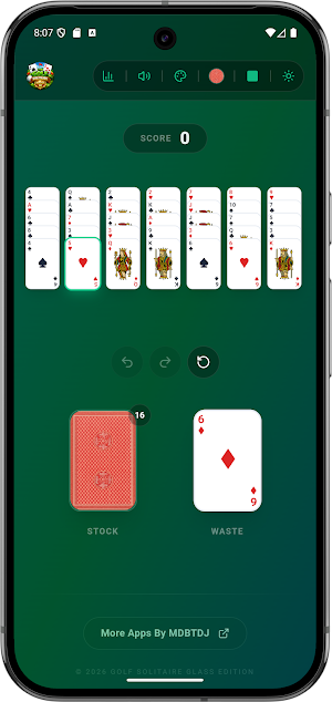 Golf Solitaire Offline Master Screenshot 2