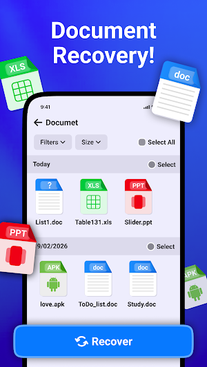 Photo recovery - file recovery Screenshot 3