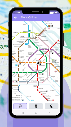 Vienna Metro Map 2024 Screenshot 1