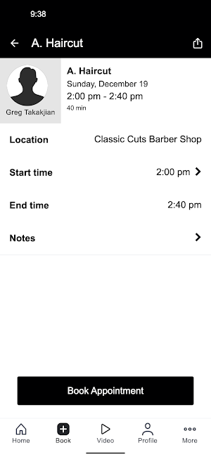 Classic Cuts Barber Shop Screenshot 2