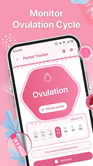 Moona: Period Tracker & Cycle Screenshot 1