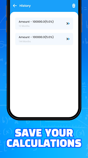 Calcly : EMI Calculator Screenshot 1