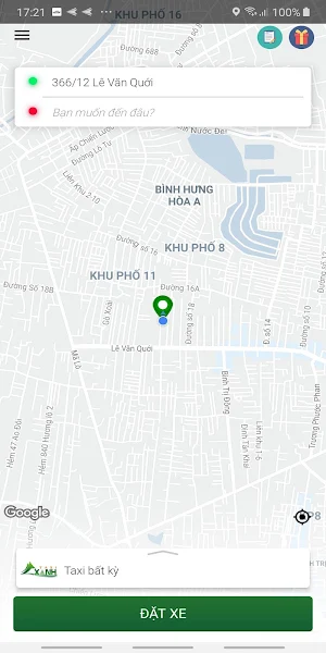 Xanh Taxi Screenshot 1