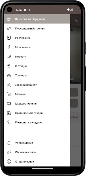 Barre One Screenshot 2