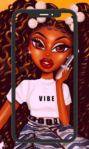 Girly Melanin Wallpaper Screenshot 1