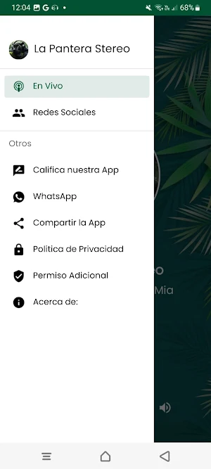 La Pantera Stereo Screenshot 1
