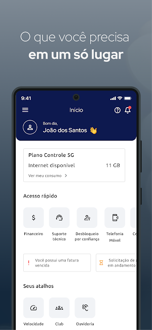 G6 Internet - App do Cliente Screenshot 2