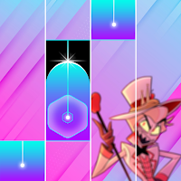 Hazbin Hotel Piano Game Tiles