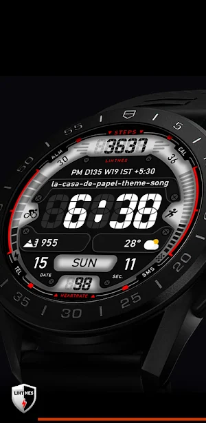 Digital Watch Face 013 Screenshot 1