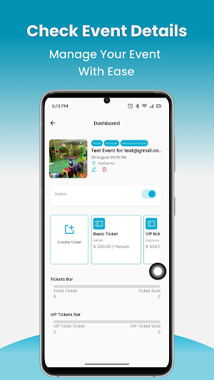 Event Finder Screenshot 2