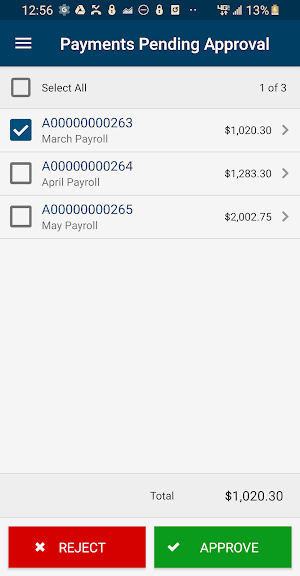 Busey Treasury Management Screenshot 1