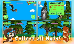 Squirrel Run Hero: Hazel Hunt Screenshot 1