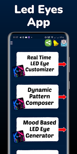 Led Eyes App Screenshot 1