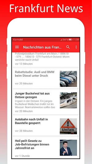 Frankfurt Neuigkeiten Screenshot 1
