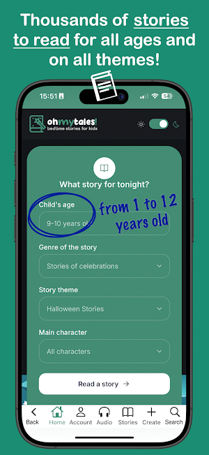 OhMyTales - Children's stories Screenshot 0