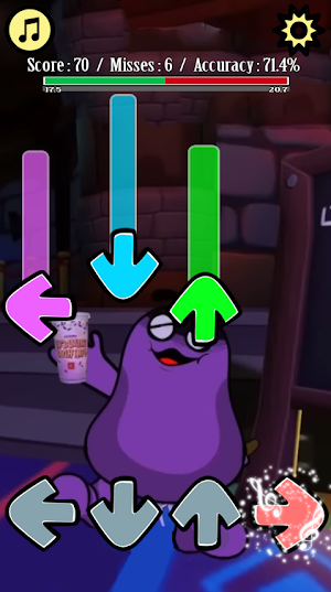 FNF vs The Grimace Shake Mod Screenshot 0