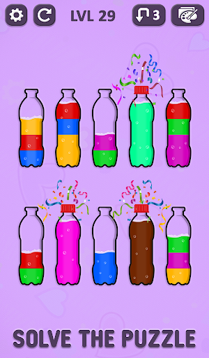 Soda Sort Puzzle - Water Color Sorting - SortPuz Screenshot 1