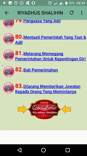 Taman Orang-Orang Soleh - (RIYADHUS SHALIHIN) Screenshot 0
