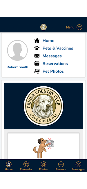 Canine Country Club & Grooming Screenshot 0