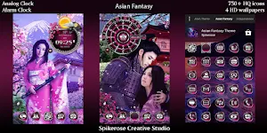 Asian Fantasy theme Screenshot 1
