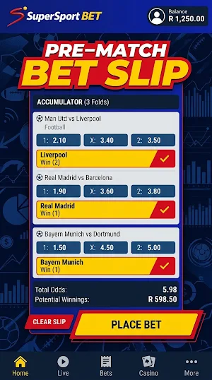 SuperSport Bet Screenshot 0