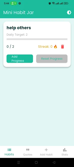 Mini Habit Jar Screenshot 3