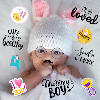 Baby Month Photo Frame Collage