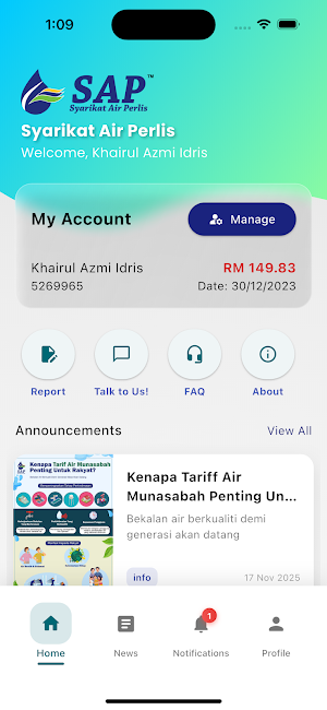 Air Perlis Screenshot 2