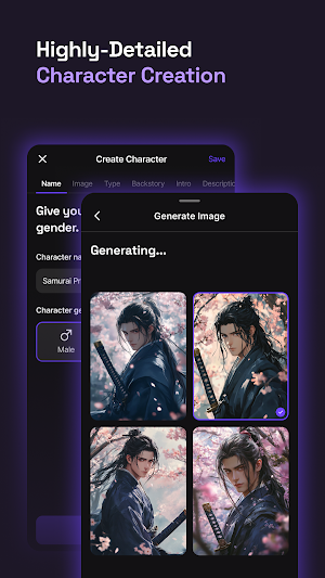 Pixys: Chat with AI Characters Screenshot 1