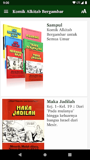 Komik Alkitab Bergambar Screenshot 0