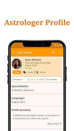 AstroOne: Talk to Astrologer Screenshot 1