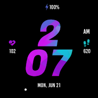 Digital Style Watch Face